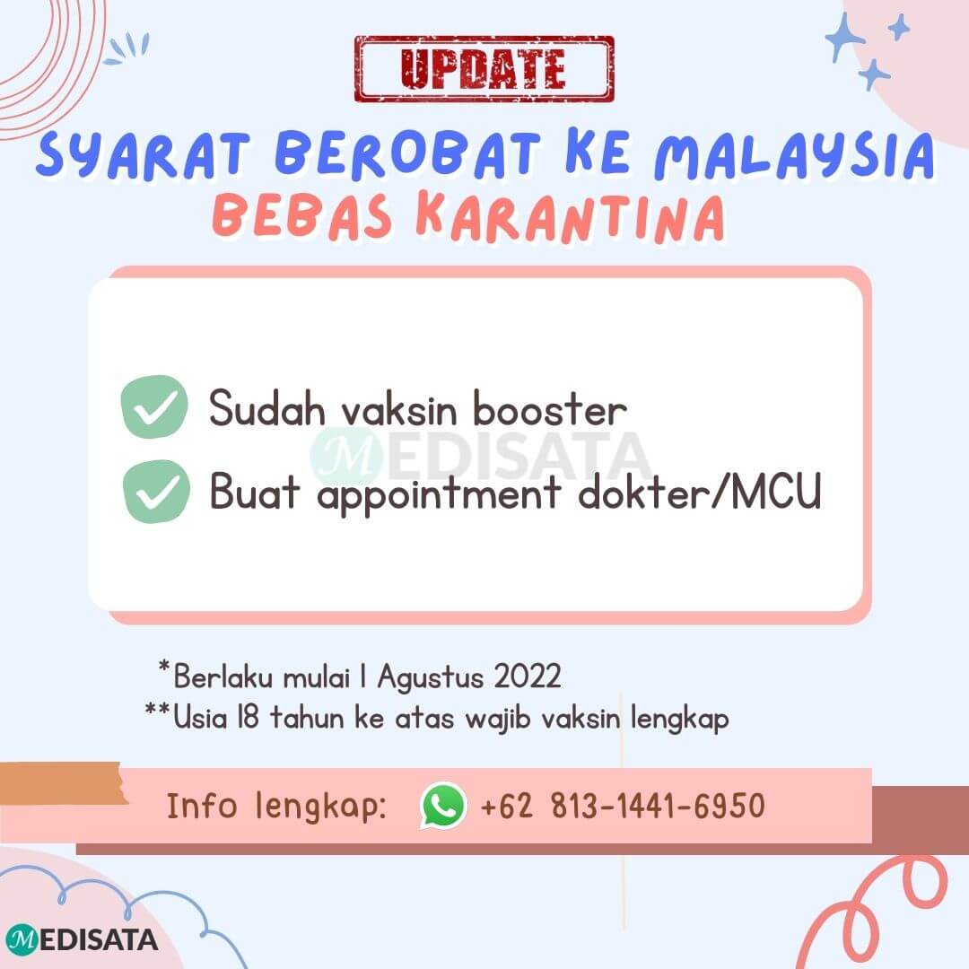 prosedur berobat ke Penang bebas karantina